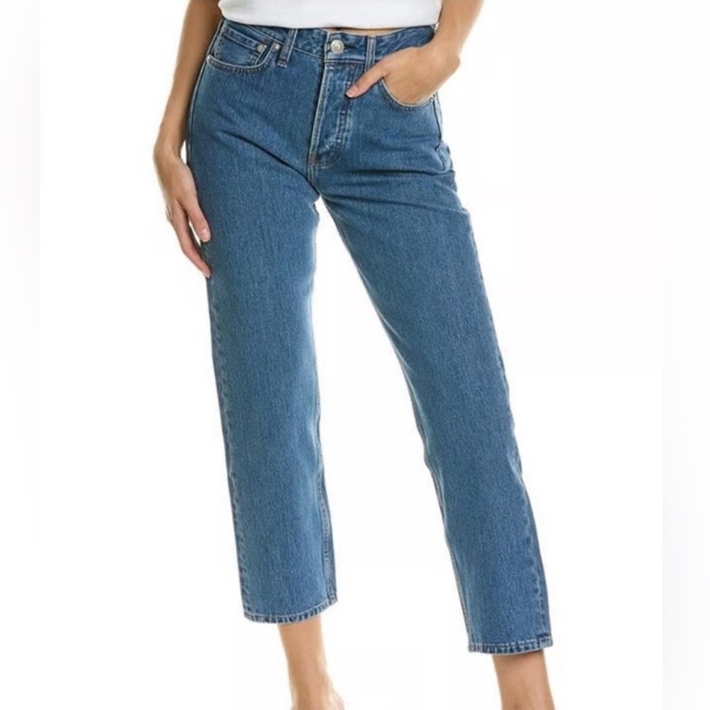 Vintage rag & bone Maya High Rise Slim Capri Jeans